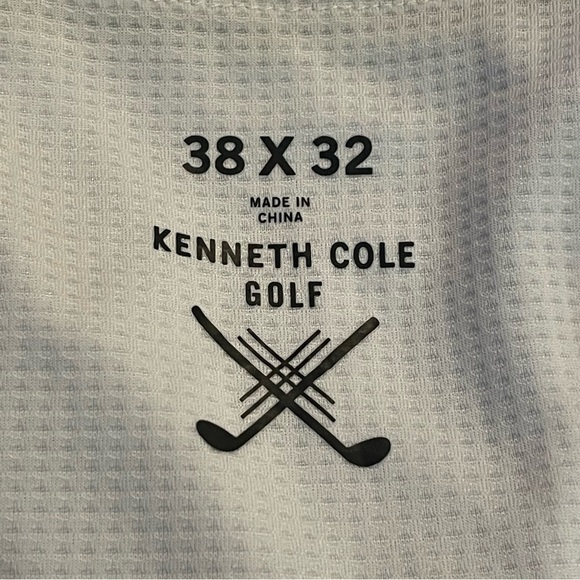 Kenneth Cole Men’s 38X32 performance Stretch Golf Pants Stone NWT - Picture 11 of 11